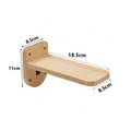 Cat Wall Climbing Shelf and Ladder with Scratching Post and Hiding House - Pet Furniture Tree Tower Accessories