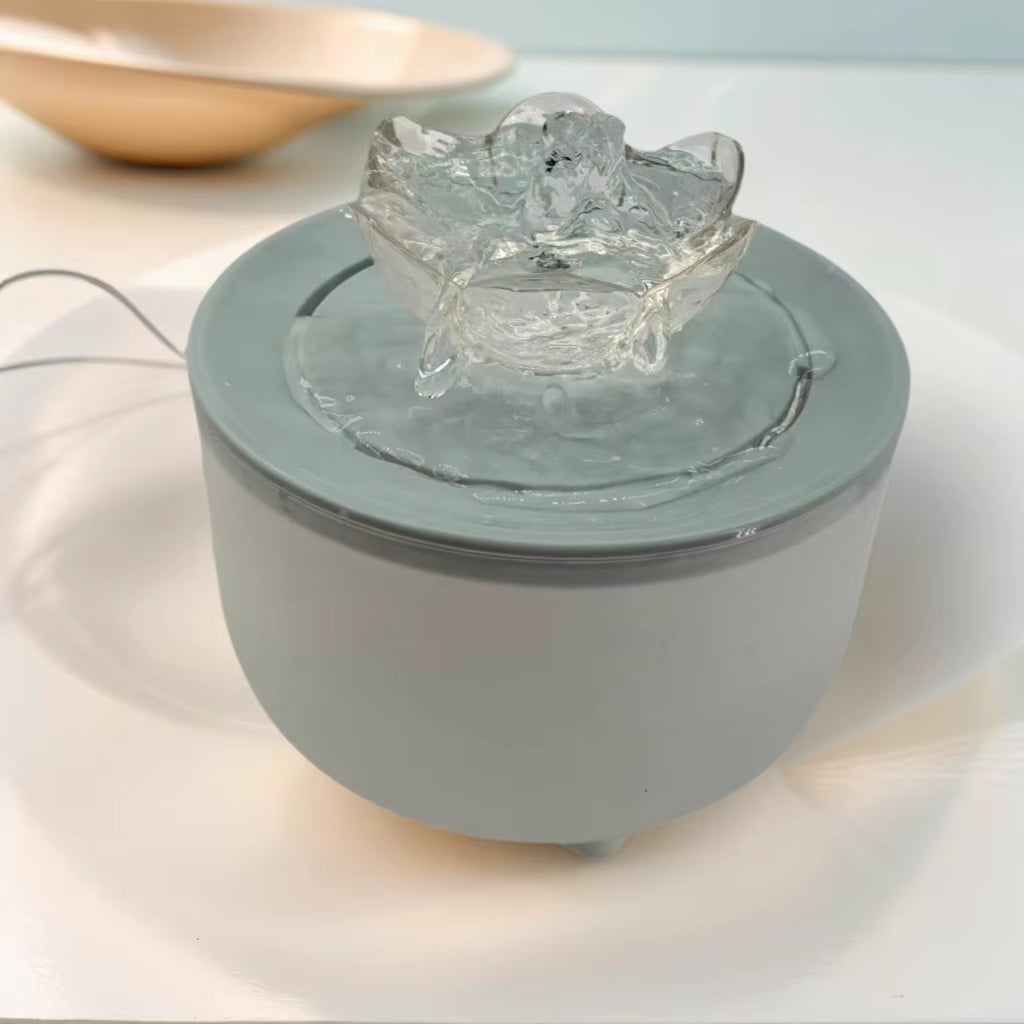 Automatic USB Electric Cat Water Fountain with Filtered Recirculation - 1200ml Capacity