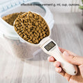 Electronic Pet Food Measuring Scoop with LED Display - Digital Dog and Cat Food Scale